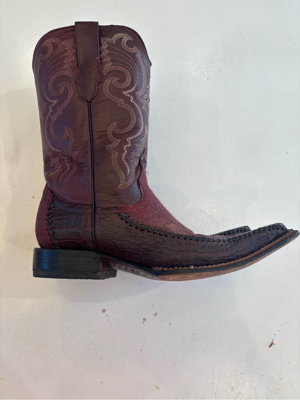 Jar Boots Women's Burgundy Western Boots size 7 - Picture 12 of 17